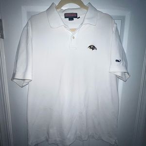 Baltimore Ravens Vineyard Vines Knit Polo
